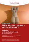 Vous avez dit genre? Sexe? Identité?